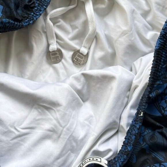 Robinson Les Bains Trunk Short Blue *FISH* Sz Large Men's - Picture 6 of 10